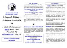 Stage Qi Gong le 21 avril 2024